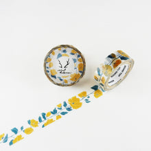 Load image into Gallery viewer, Round Top MiriKulo:rer Washi Tape - Yellow Flowers