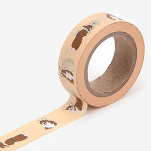Decollections Masking Tape - Welsh Corgi