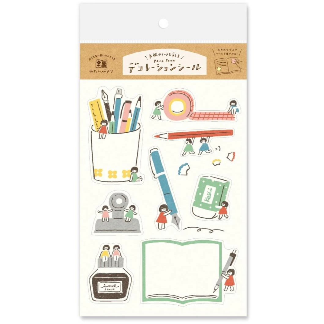 Watashi Biyori Stickers - Stationery Fairies