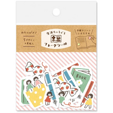 Load image into Gallery viewer, Watashi Biyori Sticker Flakes - Stationery Fairies