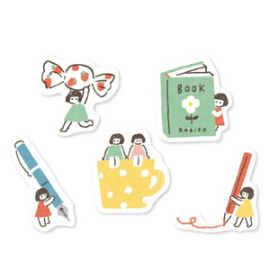 Watashi Biyori Sticker Flakes - Stationery Fairies
